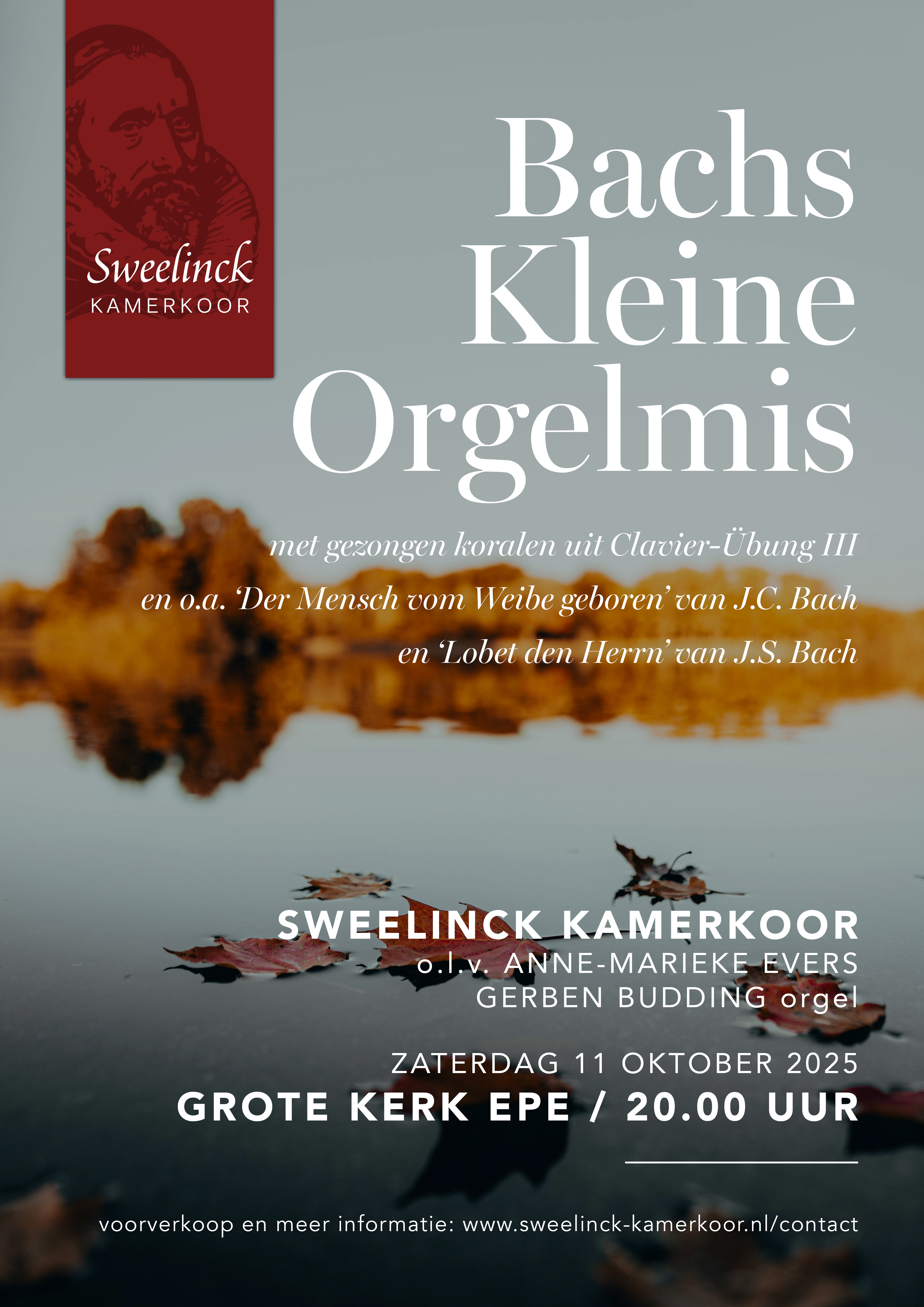 Poster 11 oktober 2025 Bachs Kleine Orgelmis 1